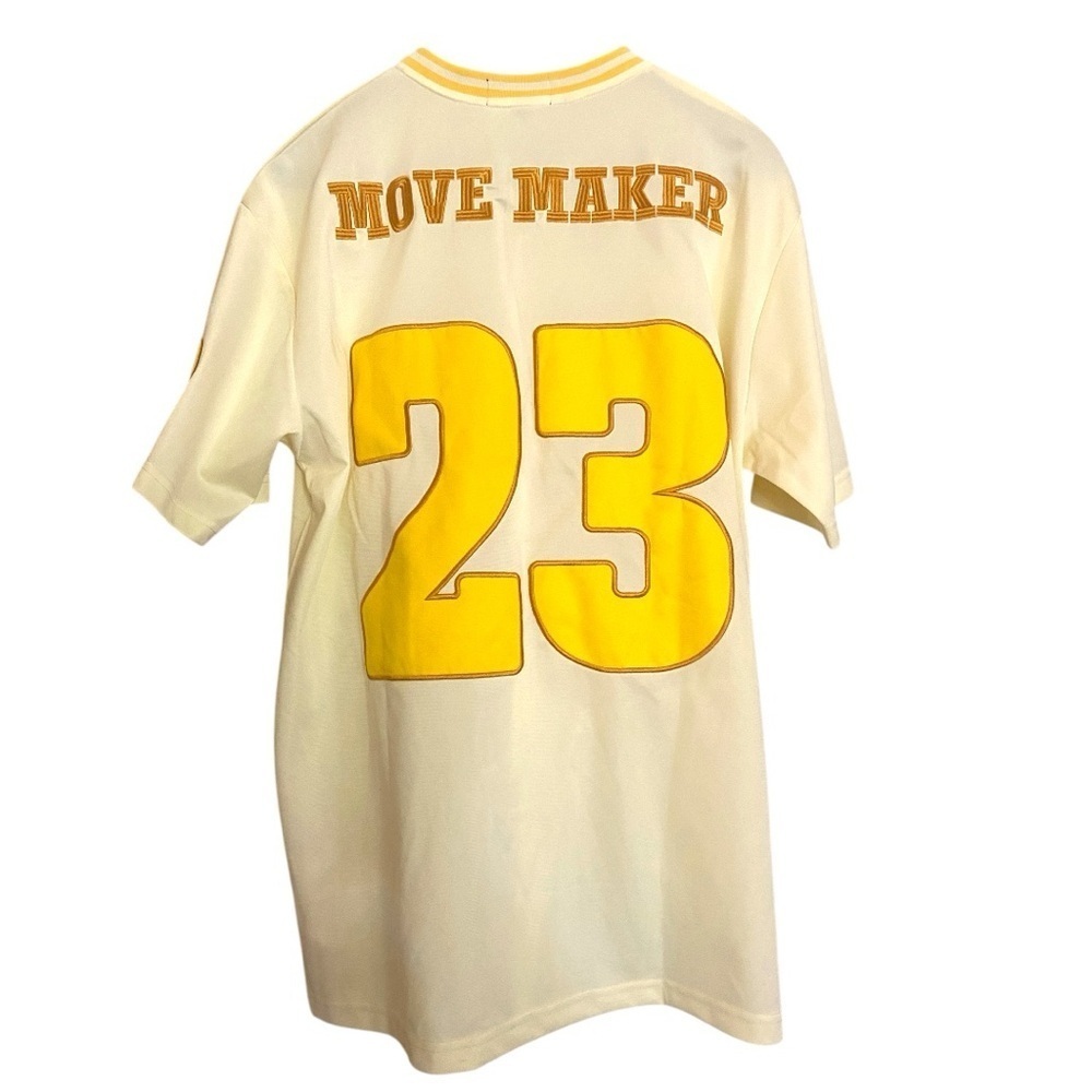 Bumble Move Maker Jersey #23 Embroidered Yellow Jersey Size XL